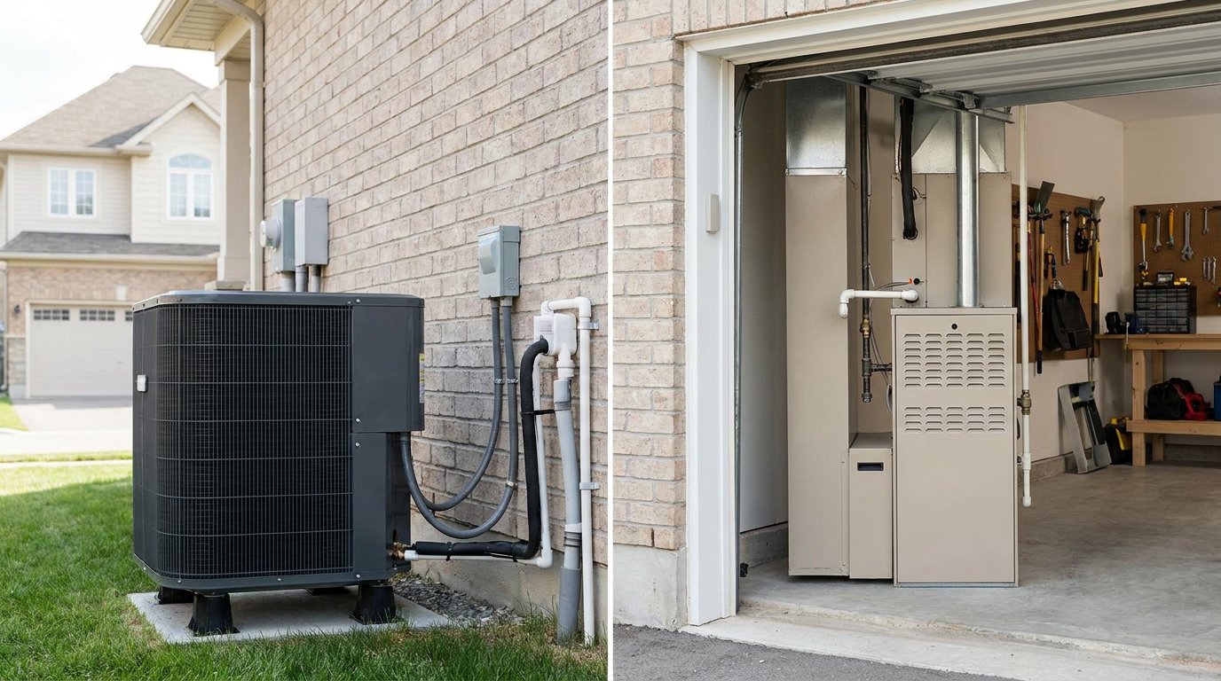 Heat pump vs furnace cost comparison in the High Desert