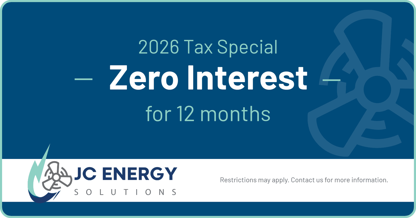 2026 Tax Special - Zero Interest for 12 Months