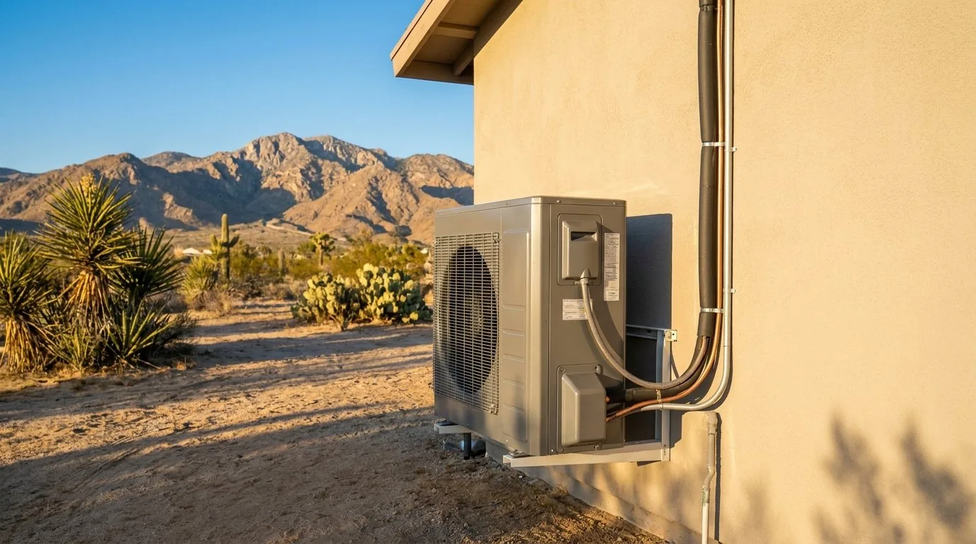 Residential heat pump + thermostat install — JC Energy Solutions case study